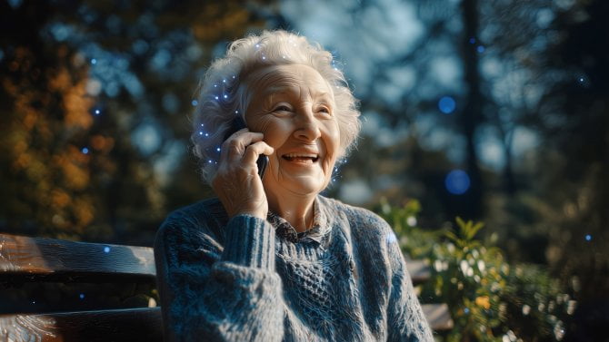 AI babička od O2 dorazila do Česka. Bravurně drží podvodníky na lince, aby nemohli okrádat jiné