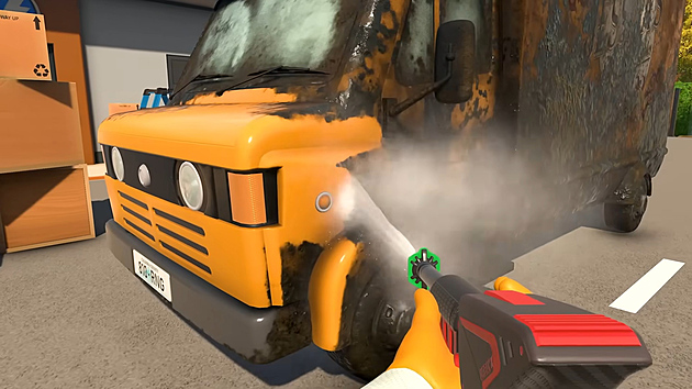 Simulátor čištění špíny nalákal miliony, brzy vyjde druhý díl