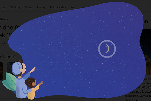 Google překvapil během ramadánu. Po zadání jediného slova spustí skrytou hru