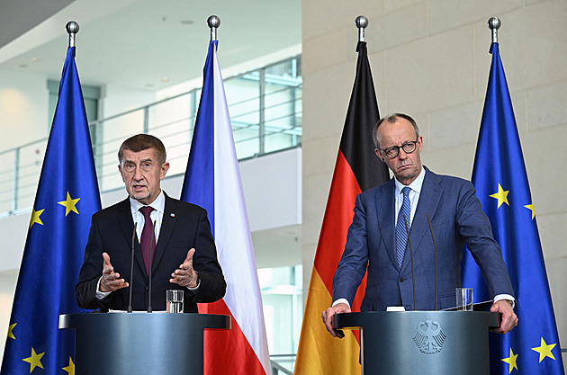 V4 teď nefunguje, ale smysl má, řekl Babiš. Merz ocenil zachování muniční iniciativy