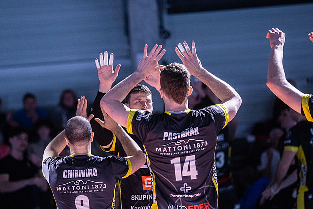 Karlovarsko uspělo i v Liberci a je jedinou výhru od finále volejbalové extraligy